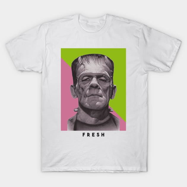 Frankenstein Fresh 90s T-Shirt by Ferrazi